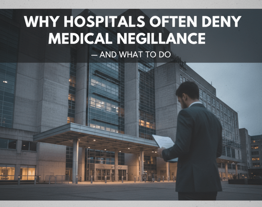 Why Hospitals Often Deny Medical Negligence — And What to Do